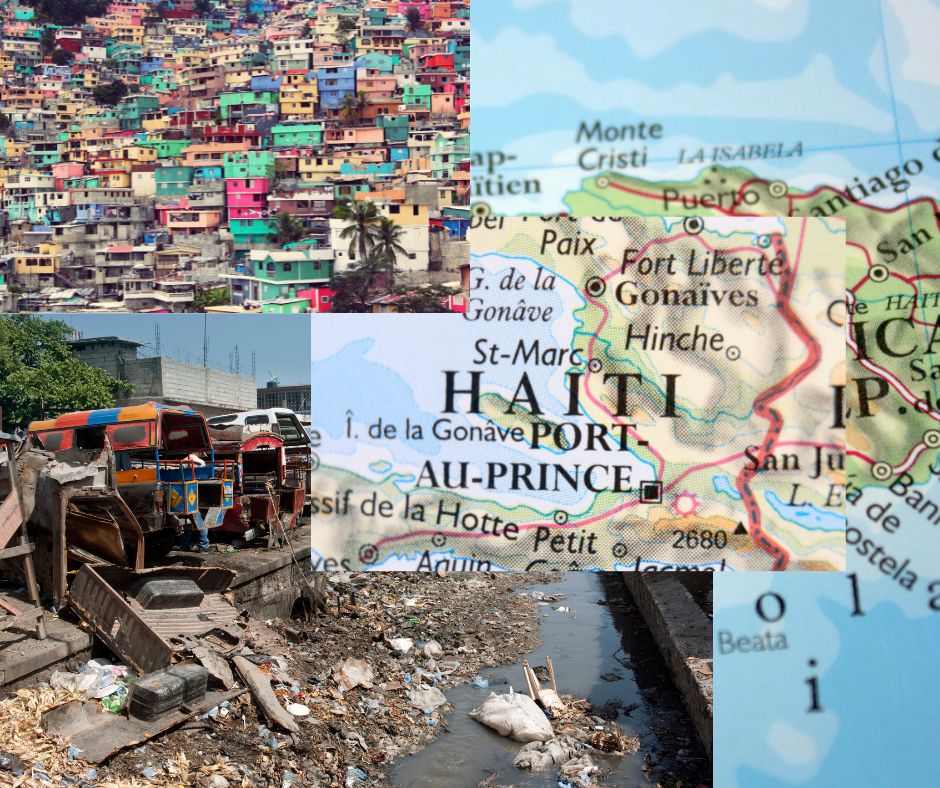 Aid distribution in Haiti is hampered by "violent civil upheaval" 