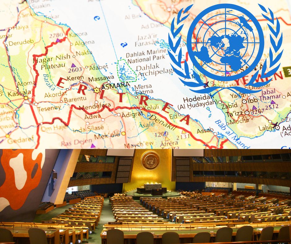 Minister Osman Saleh of Eritrea addresses the General Assembly of the United Nations (UN)