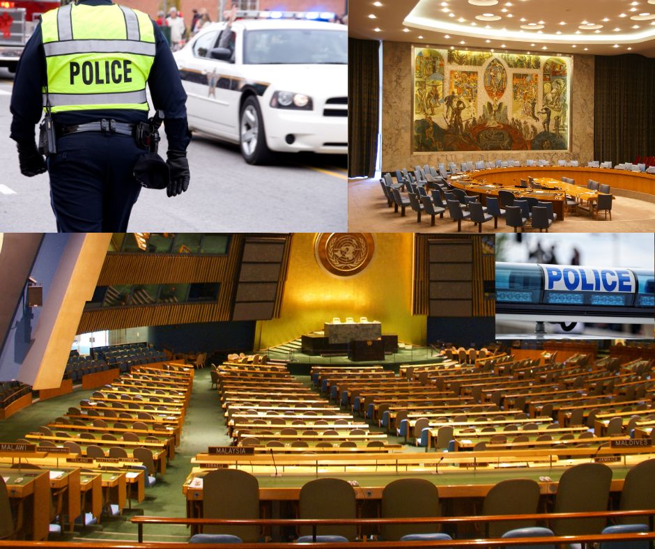 Police on the ground represent the "promise, hope, and optimism" of the entire UN