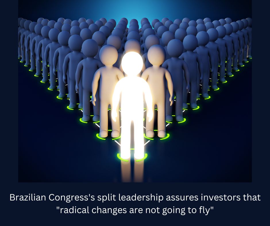 Brazilian Congress's split leadership assures investors
