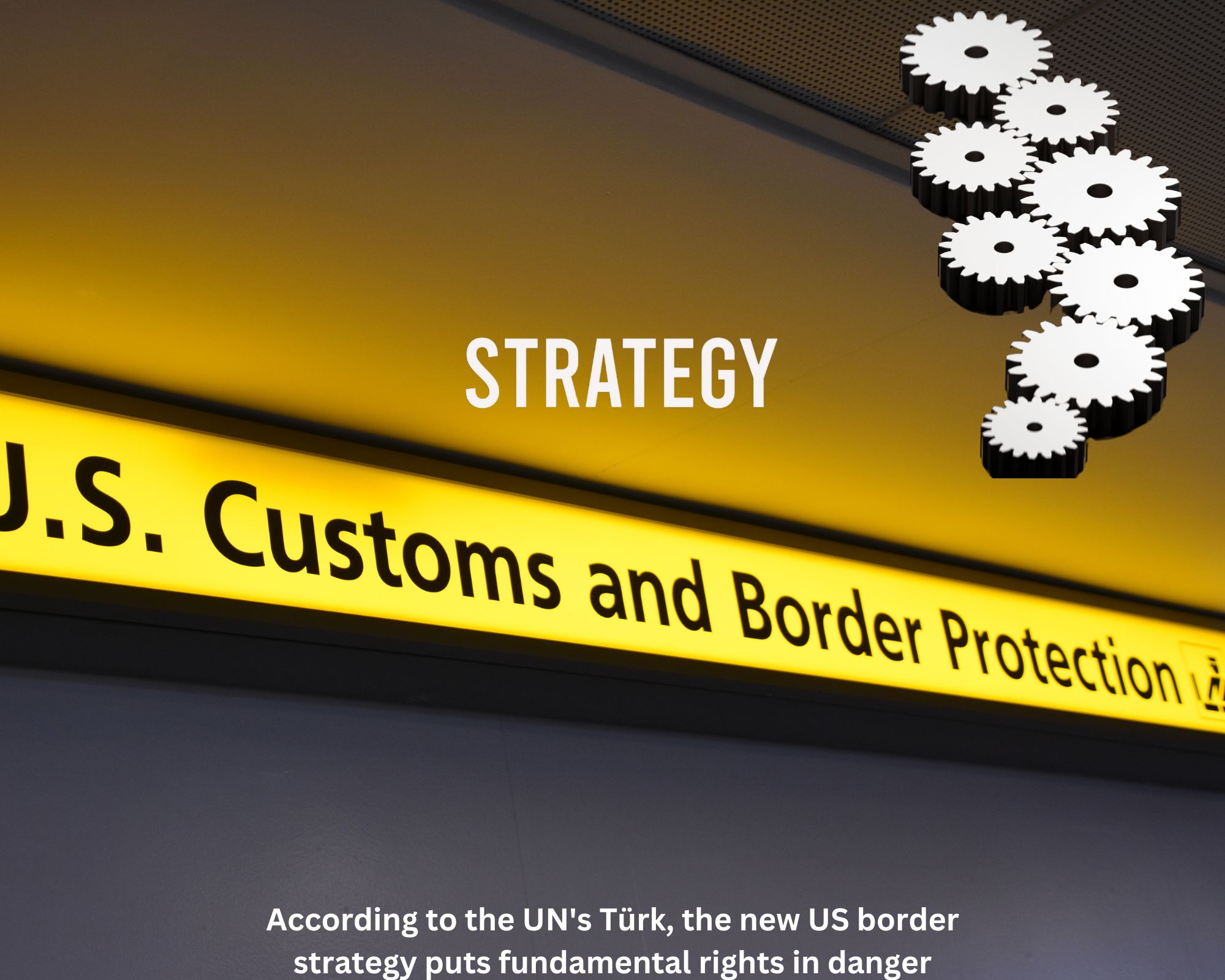 According to the UN's Türk, the new US border strategy puts fundamental rights in danger